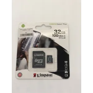 Карта памяти 32 Гб SDHC Kingston с ADP