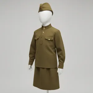 Костюм 3-ка военный СССР р.40 (для девочек)