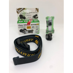 Armytek Zippy Extended Set Green / 160 лм / 60°:110° / налобное крепление / магнит / IP67 / Li-Pol