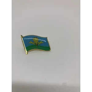 Значок мет.  Флажок ВДВ РФ (смола)