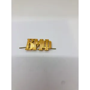 Буквы "ВМФ" на погоны мет. зол.