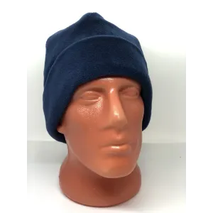 Шапка флисовая синяя
