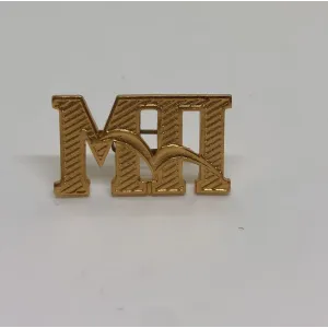 Буквы "МП" на погоны мет. зол.